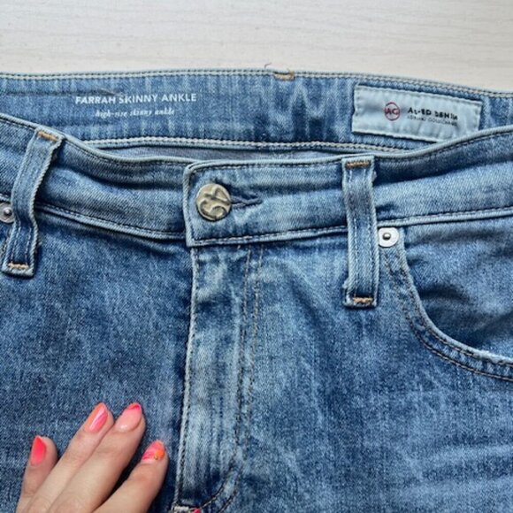 AG Adriano Goldschmied Farrah Skinny Ankle Jeans - Picture 4 of 7